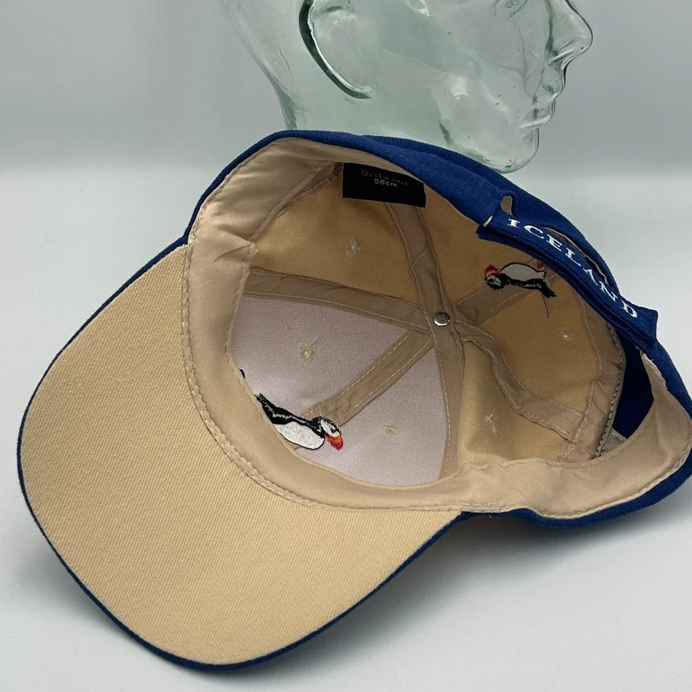 Iceland Puffin Hat Embroidered Flag Icewear Icelandic Drifta ehf Baseball Cap